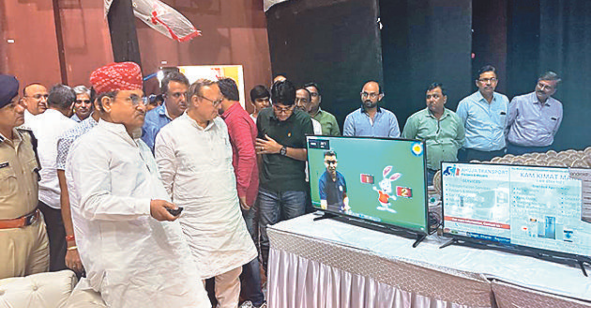 Education to go digital with 750 smart TVs in Bikaner